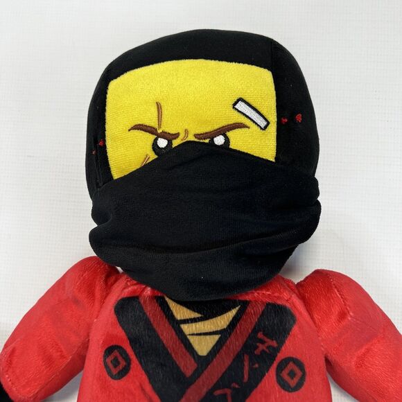 Lego Warrior Ninjago Plush Doll Cloth Kai Red Warrior 19” Preowned Toy - Picture 3 of 7